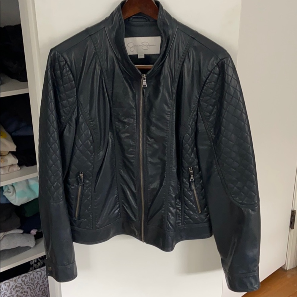 Jessica Simpson Leather Jacket